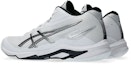 Lookbook ASICS Netburner Ballistic FF MT 4 High-top Sports Shoes White/Black 1053A071-100