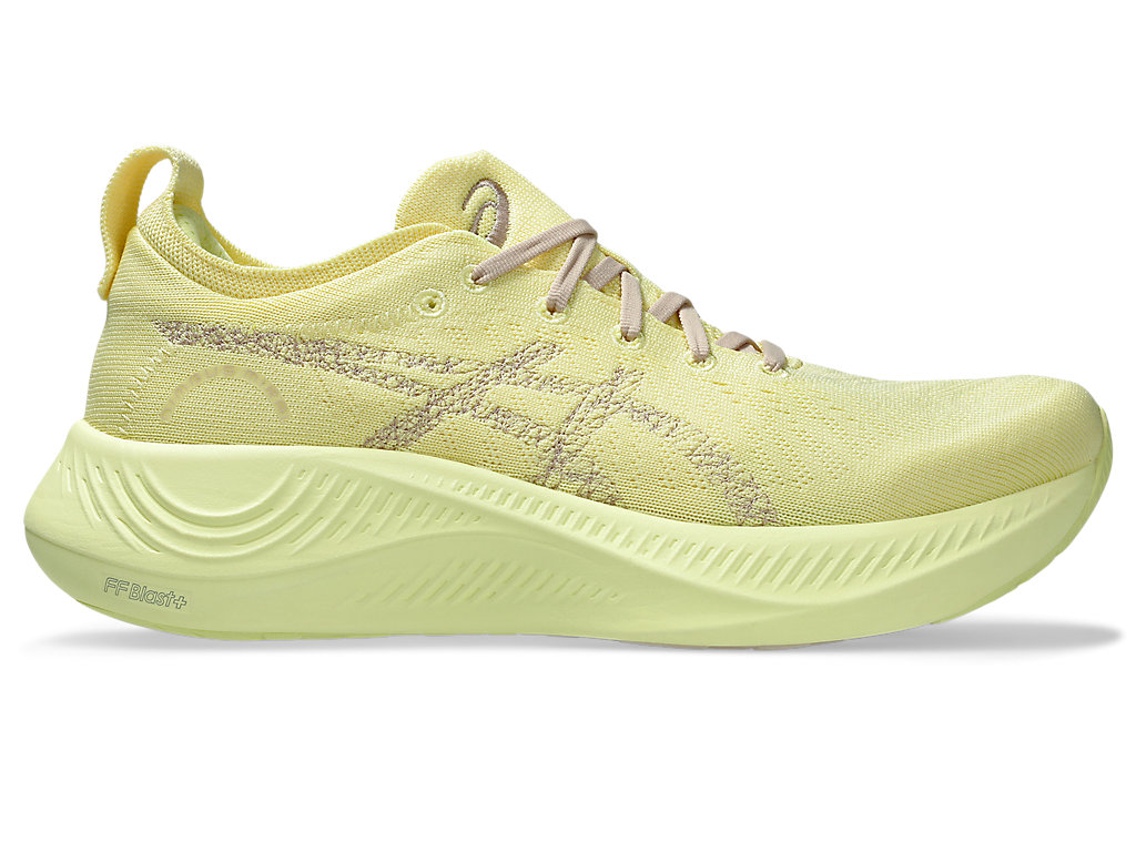 ASICS Nimbus Mirai Running Shoes Huddle Yellow/Mineral Beige 1013A138-750