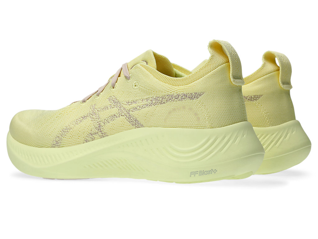 Lookbook ASICS Nimbus Mirai 跑鞋 黃/米色 1013A138-750