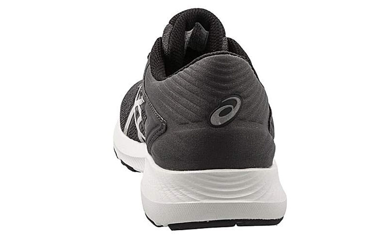 Shop Asics Nitrofuze 運動 耐磨防滑 低筒 跑步鞋 男款 黑銀