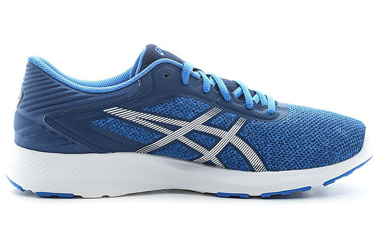 Order Asics Nitrofuze 緩衝透氣 低筒運動跑步鞋 藍銀