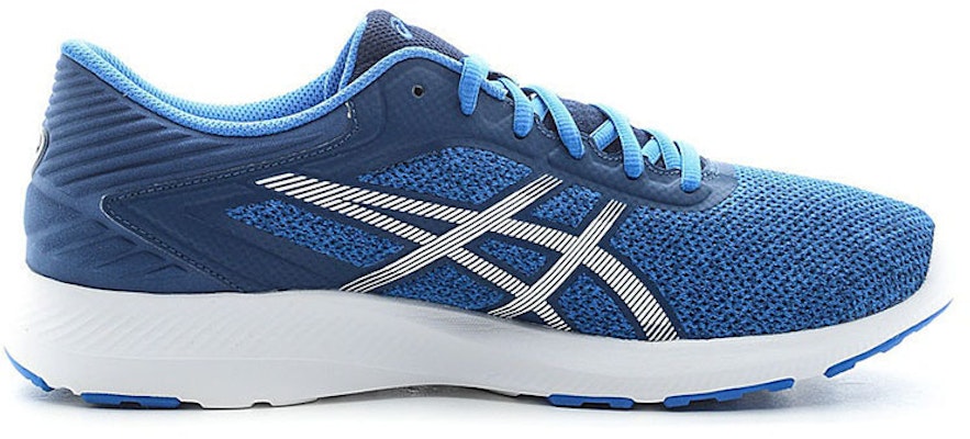 Asics Nitrofuze 緩衝透氣 低筒運動跑步鞋 藍銀 Order Asics Nitrofuze 緩衝透氣 低筒運動跑步鞋 藍銀
