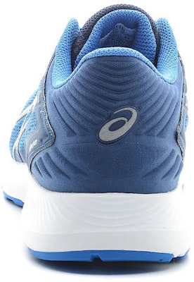 Asics Nitrofuze 緩衝透氣 低筒運動跑步鞋 藍銀 Shop Asics Nitrofuze 緩衝透氣 低筒運動跑步鞋 藍銀