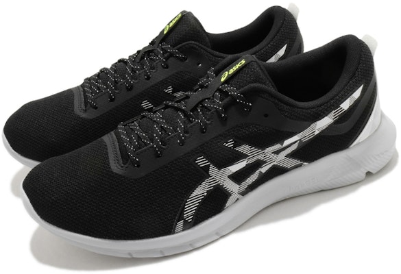 亚瑟士Nitrofuze Festa黑白款运动鞋 1021A396-001 Lookbook 亚瑟士Nitrofuze Festa黑白款运动鞋 1021A396-001