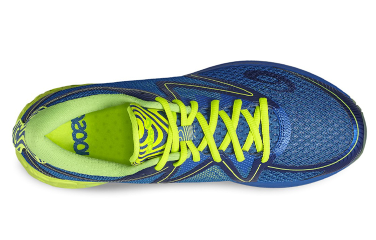 Lookbook ASICS Noosa Ff ''Blauw Neon Groen'' T722N-4507