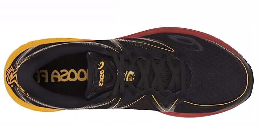 아식스 ヌーサ FF 검정/빨강/노랑 (Asics Noosa FF Black/Red/Yellow) T722N-9004 Lookbook 아식스 ヌーサ FF 검정/빨강/노랑 (Asics Noosa FF Black/Red/Yellow) T722N-9004