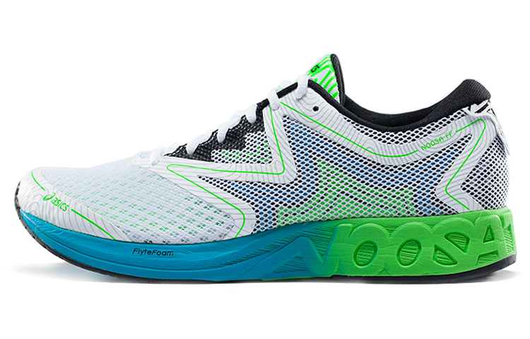 ASICS Noosa FF 'White Green' T722N-0185