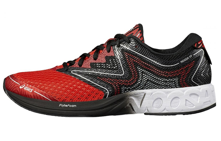 ASICS Noosa FF Vermilion White Black 'Red' T722N-2301