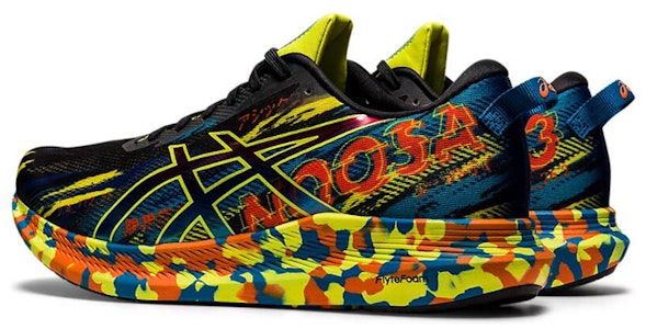 아식스 노사 트라이 13 '컬러 인젝션 팩 - 블랙 사워 유자' 1011B021-002 Shop 아식스 노사 트라이 13 '컬러 인젝션 팩 - 블랙 사워 유자' 1011B021-002