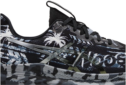 아식스 노사 트라이 14 '트로피컬 블랙 퓨어 실버' 1011B368-001 Order 아식스 노사 트라이 14 '트로피컬 블랙 퓨어 실버' 1011B368-001