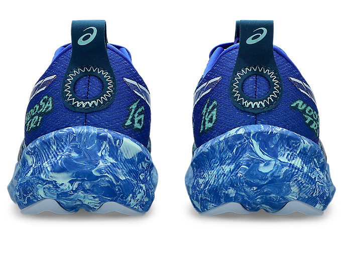 Purchase ASICS Noosa Tri 16 Multicolor Running Shoes. Neon Blue/Illuminate Mint 1011B872-404