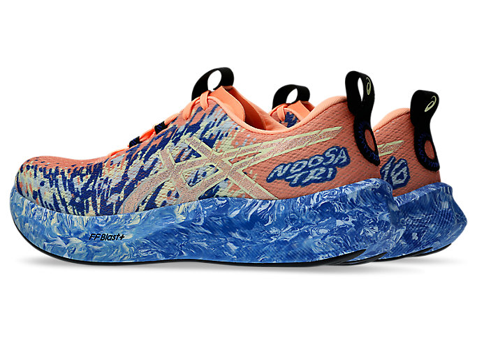 Lookbook ASICS NOOSA TRI 16 Running Shoes. Bright Sunstone/Soft Sky 1011B872-801