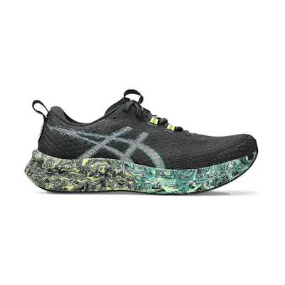 ASICS NOOSA TRI 16 Running Shoes Black/Jasper Green