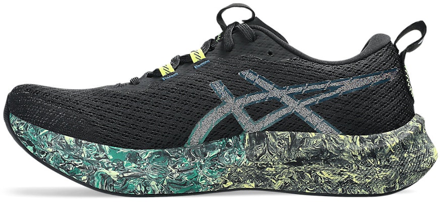 ASICS NOOSA TRI 16 黑色/翠绿色跑鞋 1011B872-004 Shop ASICS NOOSA TRI 16 黑色/翠绿色跑鞋 1011B872-004
