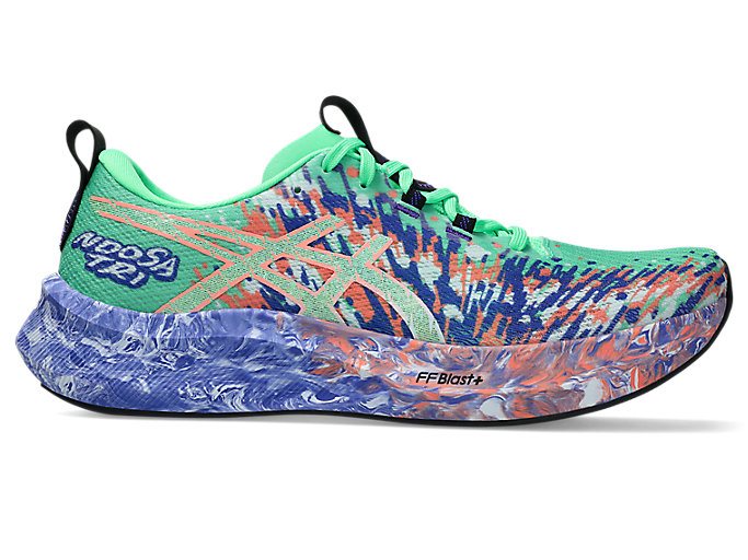 ASICS NOOSA TRI 16 Running Shoes Vital Green/Cobalt Burst 1011B872-301