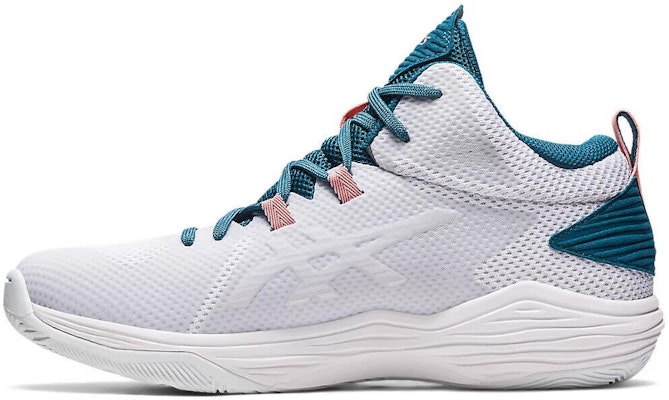 Asics Nova Flow 防滑耐磨 中筒 籃球鞋 男款 白藍粉 Buy Asics Nova Flow 防滑耐磨 中筒 籃球鞋 男款 白藍粉