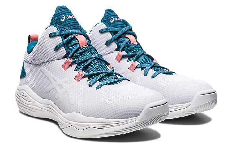 Lookbook アシックス ノヴァフロー 白/ティール 1063A028-105