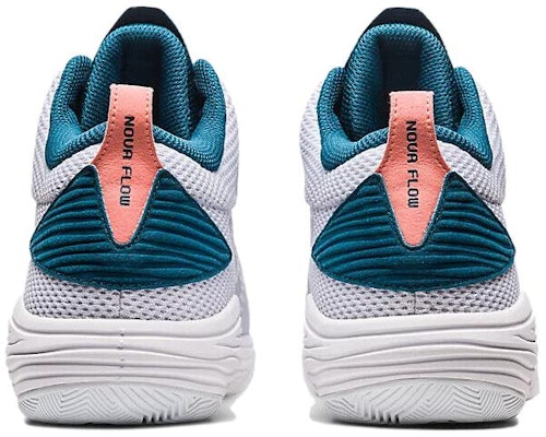 Asics Nova Flow 防滑耐磨 中筒 籃球鞋 男款 白藍粉 Purchase Asics Nova Flow 防滑耐磨 中筒 籃球鞋 男款 白藍粉