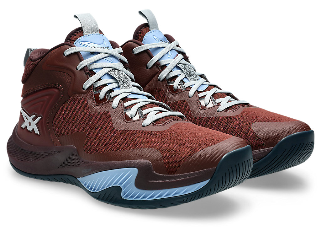 Order 亚瑟士Nova Surge 3篮球鞋 深红星球/皮埃蒙特灰 1061A048-201