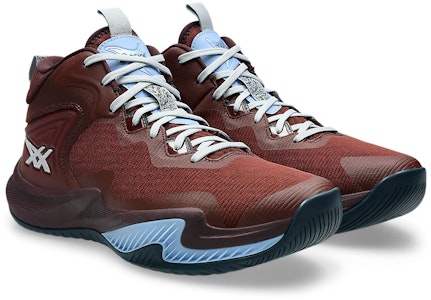 亚瑟士Nova Surge 3篮球鞋 深红星球/皮埃蒙特灰 1061A048-201 Order 亚瑟士Nova Surge 3篮球鞋 深红星球/皮埃蒙特灰 1061A048-201