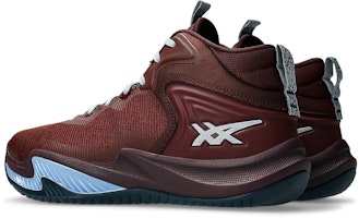 ASICS Nova Surge 3 Kasut Bola Keranjang Merah Gelap Planet/Kelabu Piedmont 1061A048-201 Lookbook ASICS Nova Surge 3 Kasut Bola Keranjang Merah Gelap Planet/Kelabu Piedmont 1061A048-201