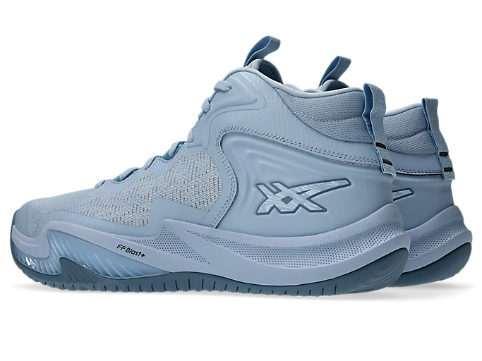 Lookbook ASICS Nova Surge 3 籃球鞋 霧色/鋼藍 1061A048-400