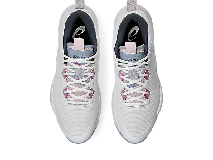Sizing ASICS Nova Surge 3 篮球鞋 白色/淡粉色 1061A048-102