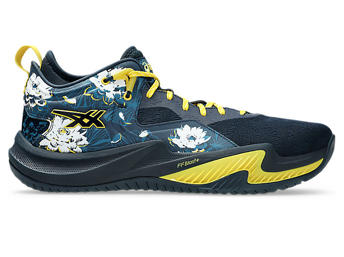 ASICS Nova Surge Low 2 Basketball Shoes French Blue/Dark Teal 1061A058-400