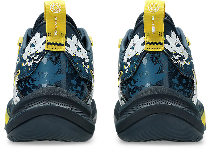 Purchase ASICS Nova Surge Low 2 Kasut Bola Keranjang Biru Perancis/Teal Gelap 1061A058-400
