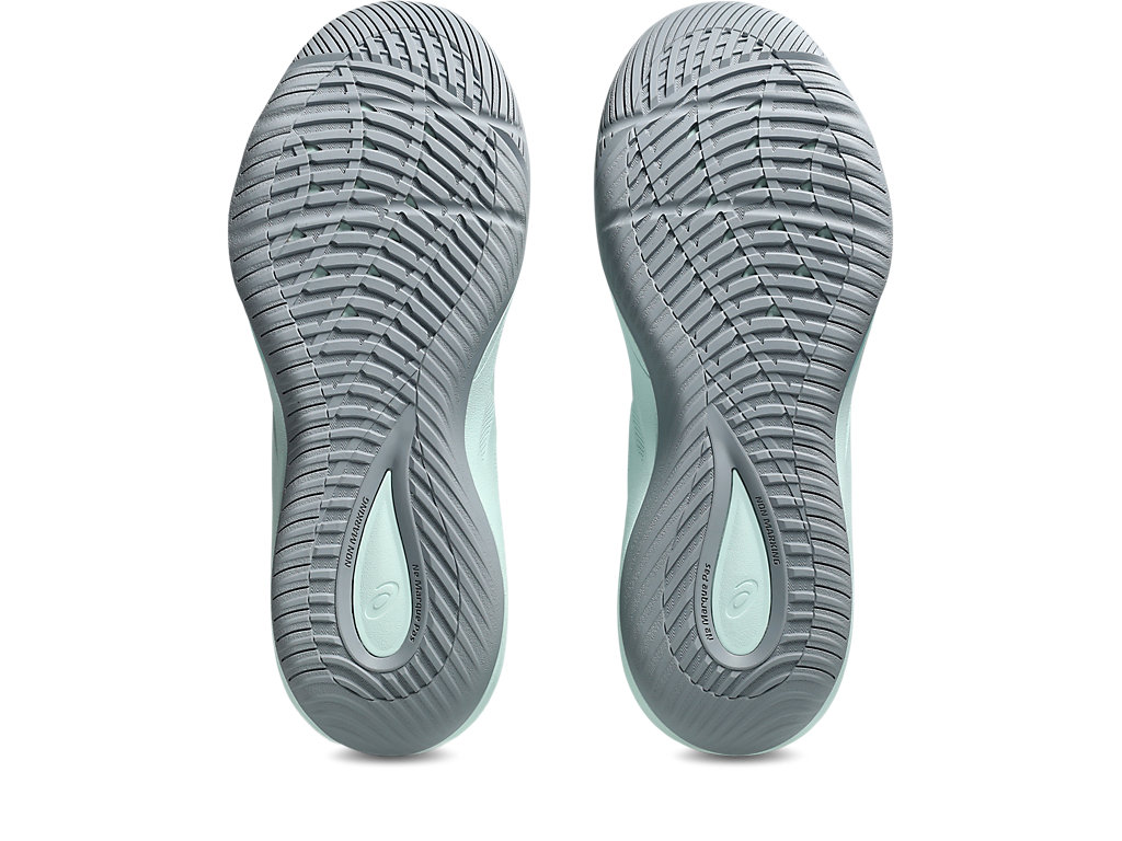 Sizing ASICS Nova Surge Low 2 籃球鞋 淡藍/螢光薄荷綠 1061A051-402