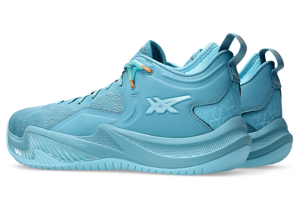 Lookbook ASICS Nova Surge Low 2 Sepatu Basket Stillwater/Ocean Decay 1061A051-400