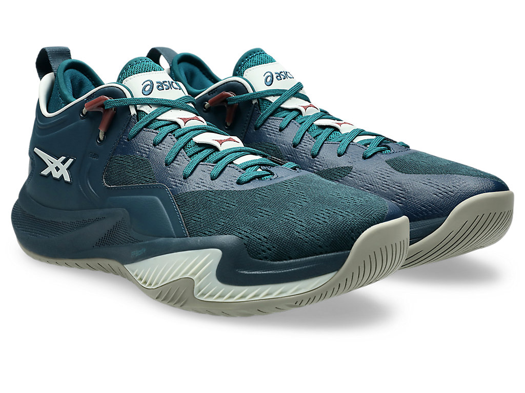 Order Zapatillas de Baloncesto ASICS Nova Surge Low 2 Tranquil Teal/Pure Aqua 1061A051-300