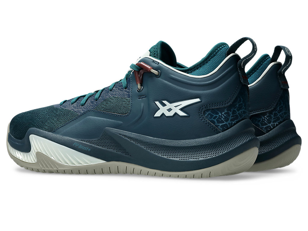 Lookbook Zapatillas de Baloncesto ASICS Nova Surge Low 2 Tranquil Teal/Pure Aqua 1061A051-300