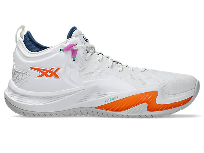 ASICS Nova Surge Low 2 Basketball Shoes White/Sun Peach 1061A051-101