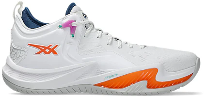 ASICS Nova Surge Low 2 Basketball Shoes White/Sun Peach 1061A051-101 ASICS Nova Surge Low 2 Basketball Shoes White/Sun Peach 1061A051-101