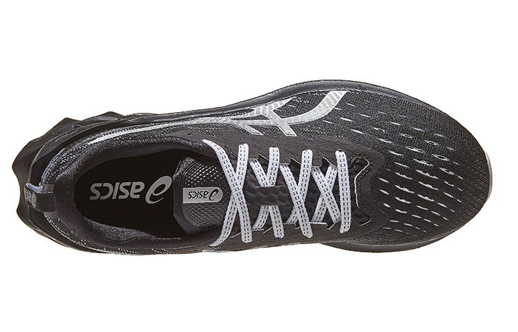 Lookbook アシックス ノヴァブラスト2 ブラック/ピュアシルバー 1011B192-001