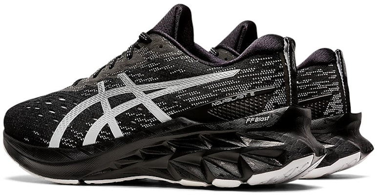 ASICS Novablast 2 'Black Pure Silver' 1011B398-001 Shop ASICS Novablast 2 'Black Pure Silver' 1011B398-001