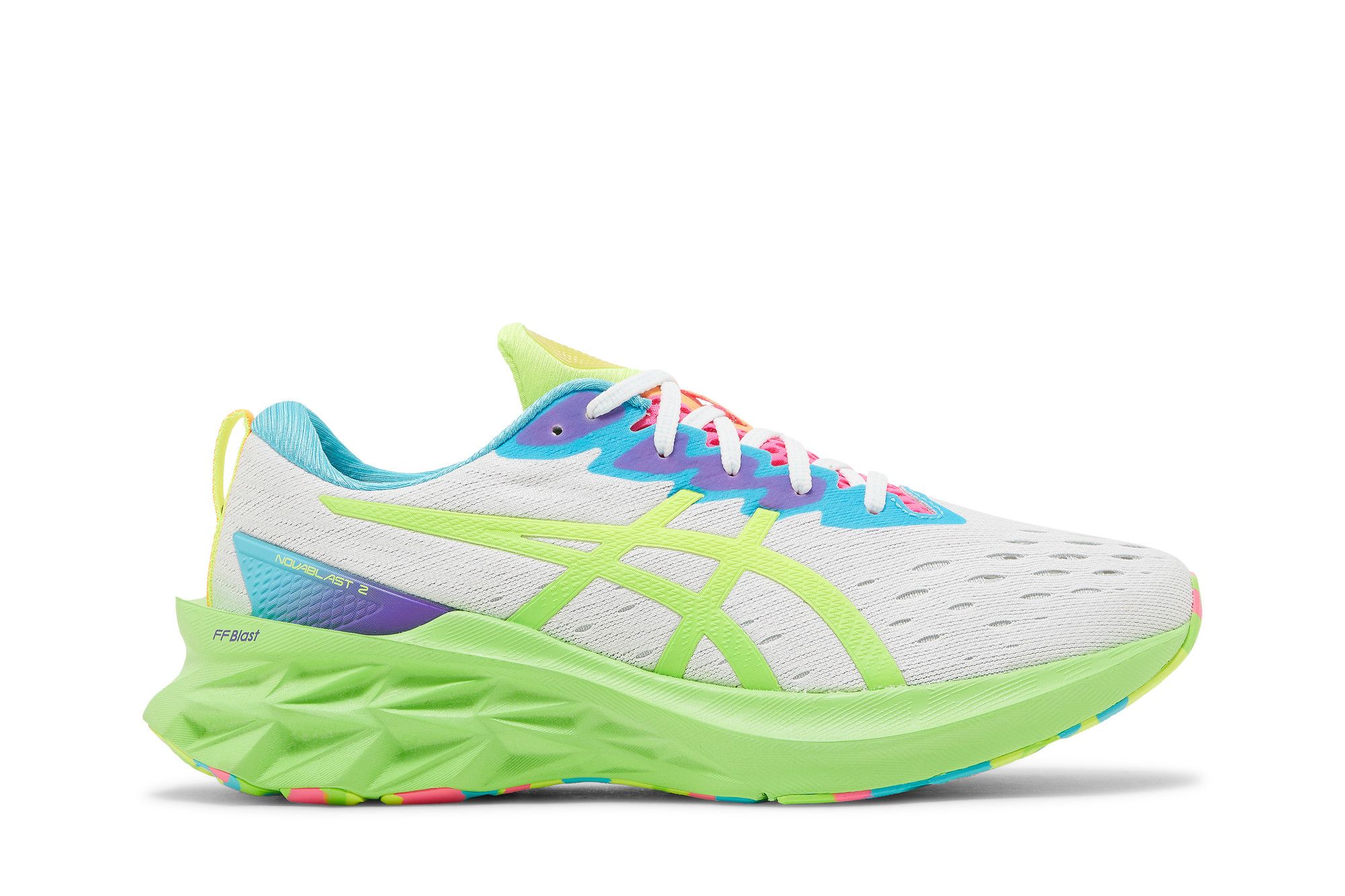 ASICS Novablast 2 'White Safety Yellow' 1011B418-100