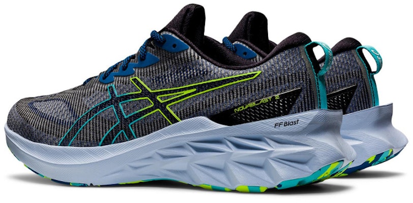 ASICS Novablast 2 LE 'Black Hazard Green' 1011B331-001 Shop ASICS Novablast 2 LE 'Black Hazard Green' 1011B331-001