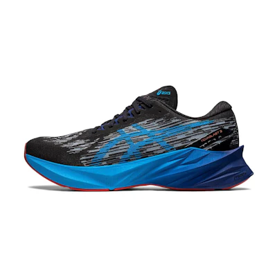 ASICS Novablast 3 2E Wide 'Black Island Blue'