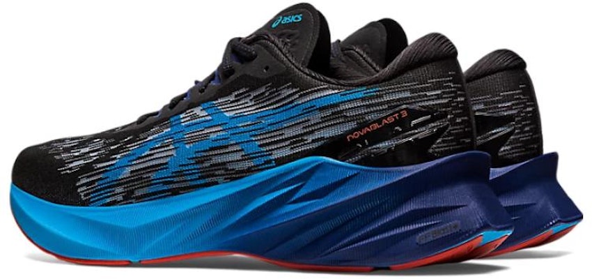ASICS Novablast 3 2E Wide 'Black Island Blue' 1011B459-004 Shop ASICS Novablast 3 2E Wide 'Black Island Blue' 1011B459-004