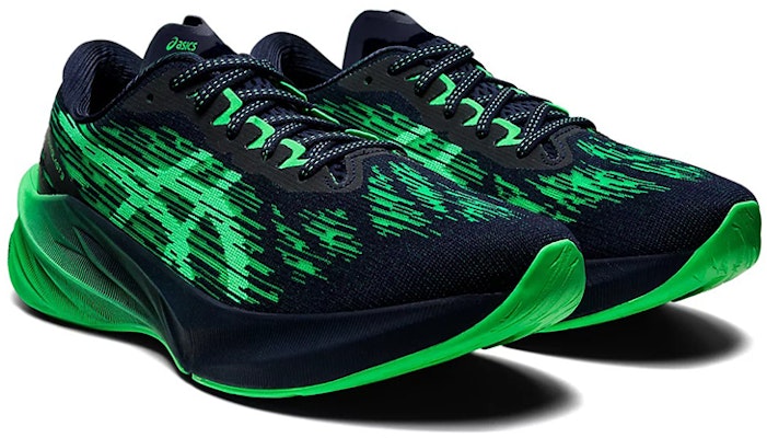 ASICS Novablast 3 'Midnight New Leaf' 1011B458-400 Lookbook ASICS Novablast 3 'Midnight New Leaf' 1011B458-400
