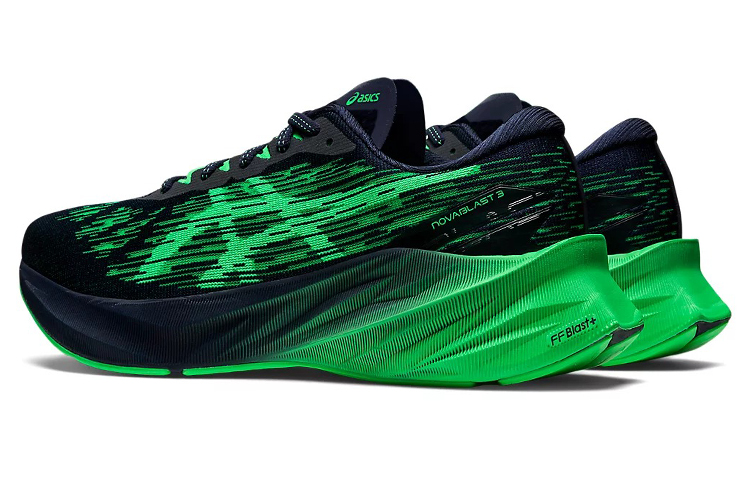 Shop ASICS Novablast 3 'Midnight New Leaf' 1011B458-400