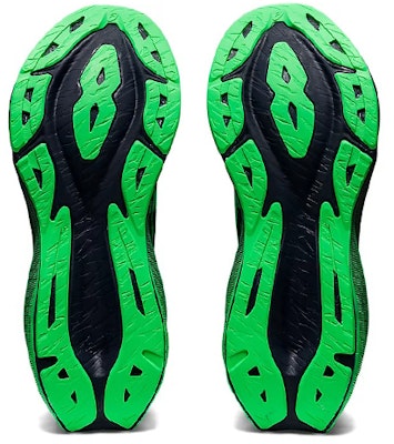 ASICS Novablast 3 'Midnight New Leaf' 1011B458-400 Details for ASICS Novablast 3 'Midnight New Leaf' 1011B458-400