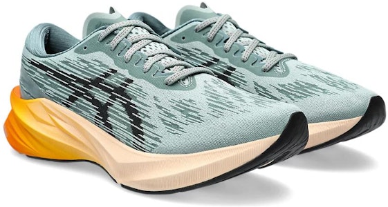 ASICS Novablast 3 'Ocean Haze Yellow' Lelaki/Kasut Larian. 1011B458-404 Lookbook ASICS Novablast 3 'Ocean Haze Yellow' Lelaki/Kasut Larian. 1011B458-404