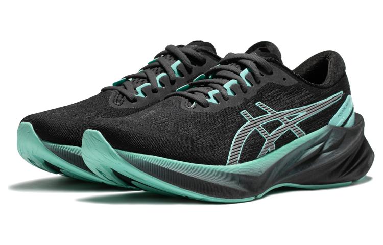 Lookbook Asics Novablast 3 Llte-Show 耐磨透氣 低筒 跑步鞋 黑灰