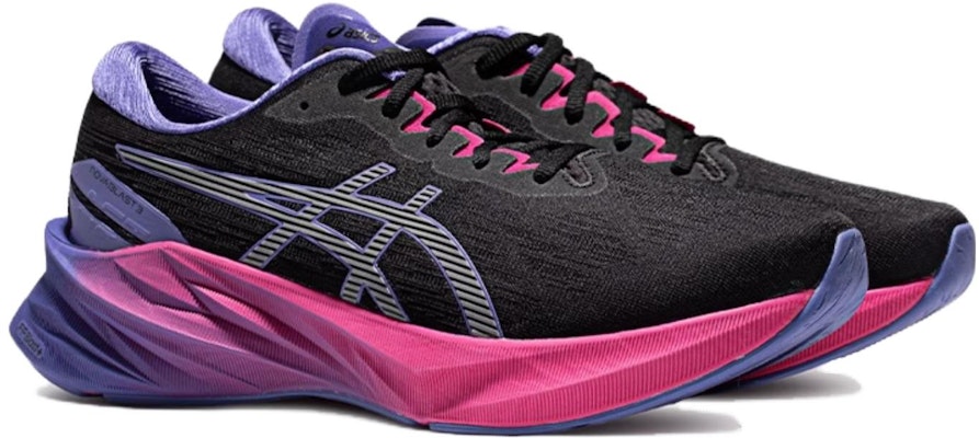 ASICS Novablast 3 Lite-Show 'Black Pink Purple' 1011B727-002 Lookbook ASICS Novablast 3 Lite-Show 'Black Pink Purple' 1011B727-002