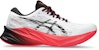 ASICS Novablast 3 Wide 'Putih Hitam Merah Elektrik' 1011B459-104