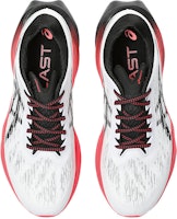 亞瑟士 Novablast 3 寬楦版 '白色 黑色 電紅' 1011B459-104 Shop 亞瑟士 Novablast 3 寬楦版 '白色 黑色 電紅' 1011B459-104