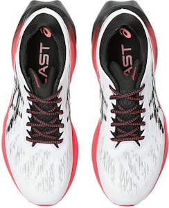 ASICS Novablast 3 Wide 'Putih Hitam Merah Elektrik' 1011B459-104 Shop ASICS Novablast 3 Wide 'Putih Hitam Merah Elektrik' 1011B459-104